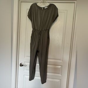 Japna Khaki Women's Jumpsuit